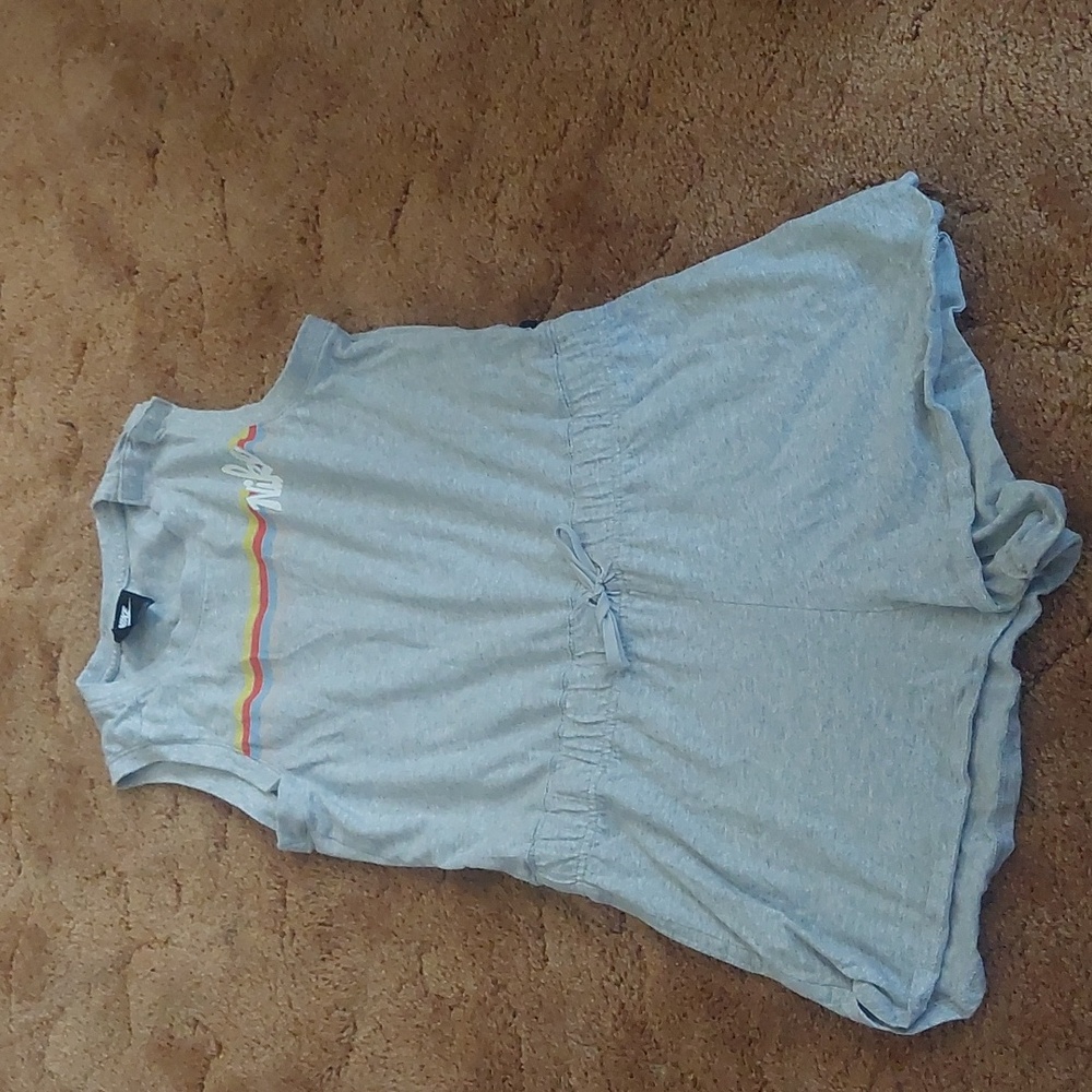 Nike Romper Heathered Gray Size S
